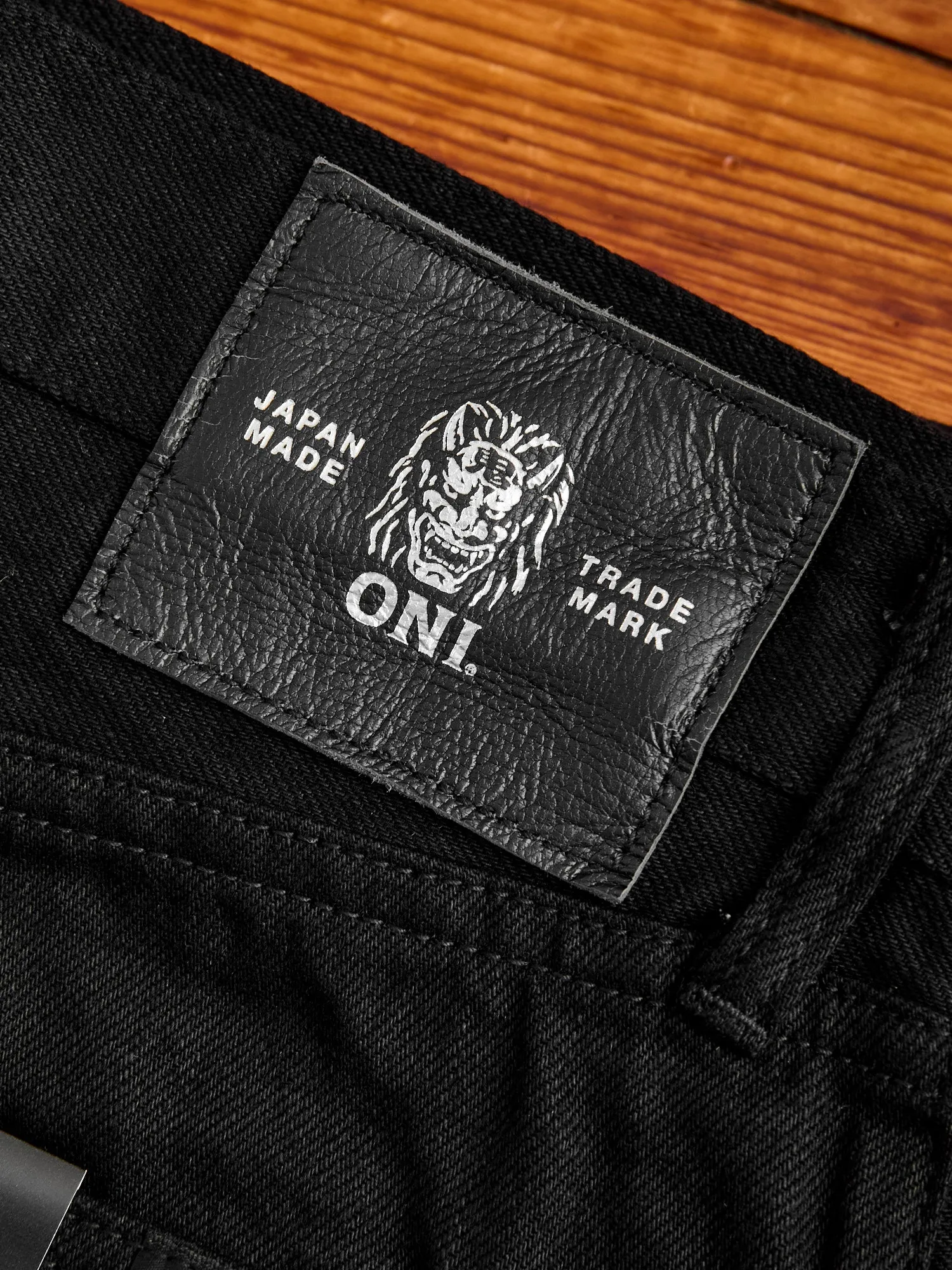 642-13BK "Jet Black" 13oz Selvedge Denim - Relaxed Tapered Fit