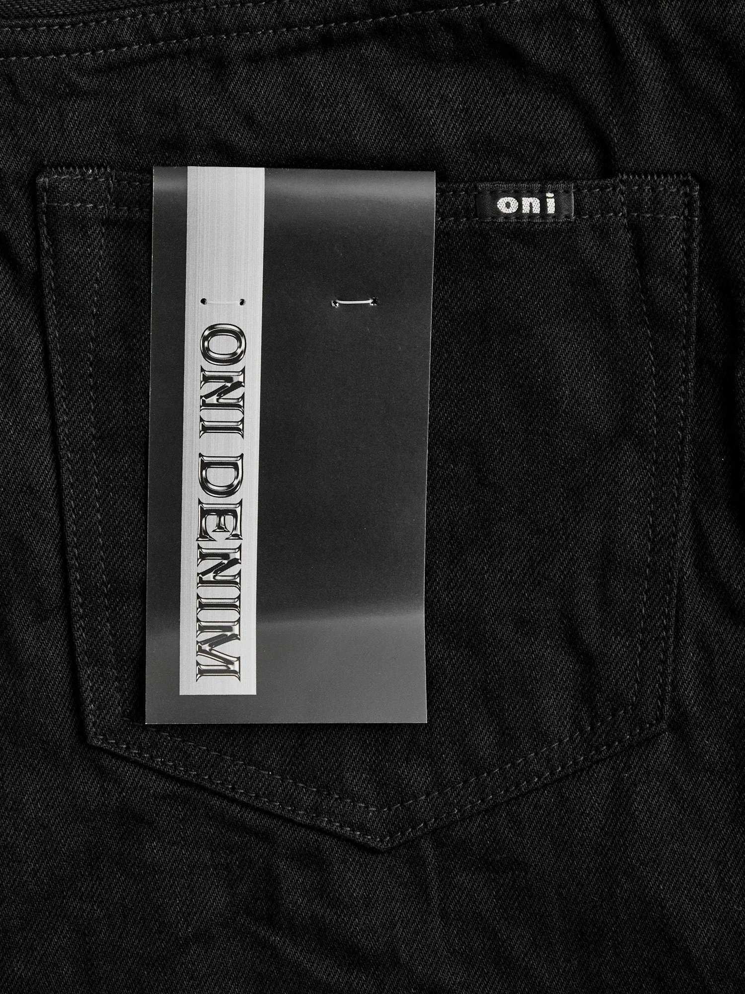 642-13BK "Jet Black" 13oz Selvedge Denim - Relaxed Tapered Fit