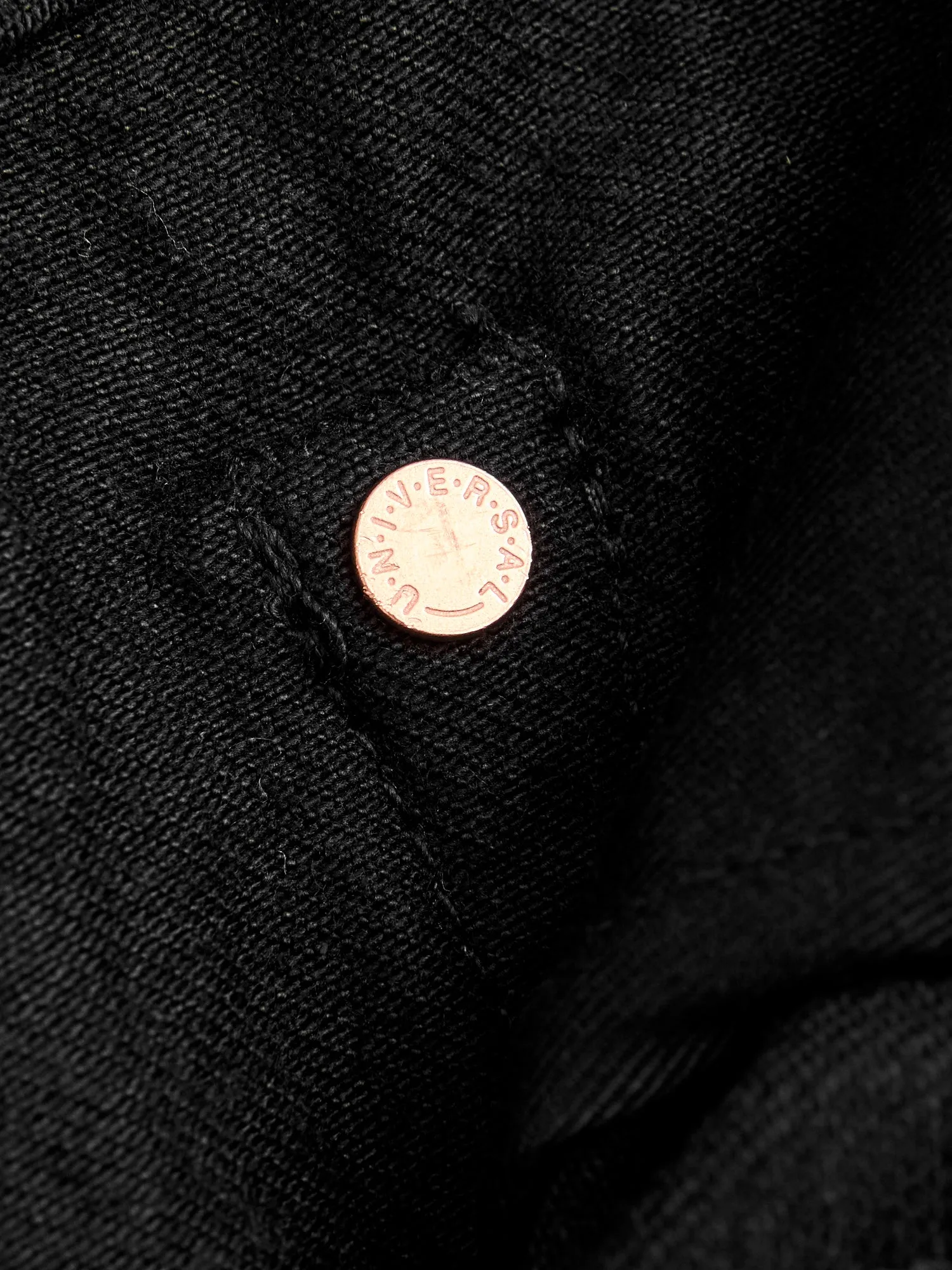 642-13BK "Jet Black" 13oz Selvedge Denim - Relaxed Tapered Fit