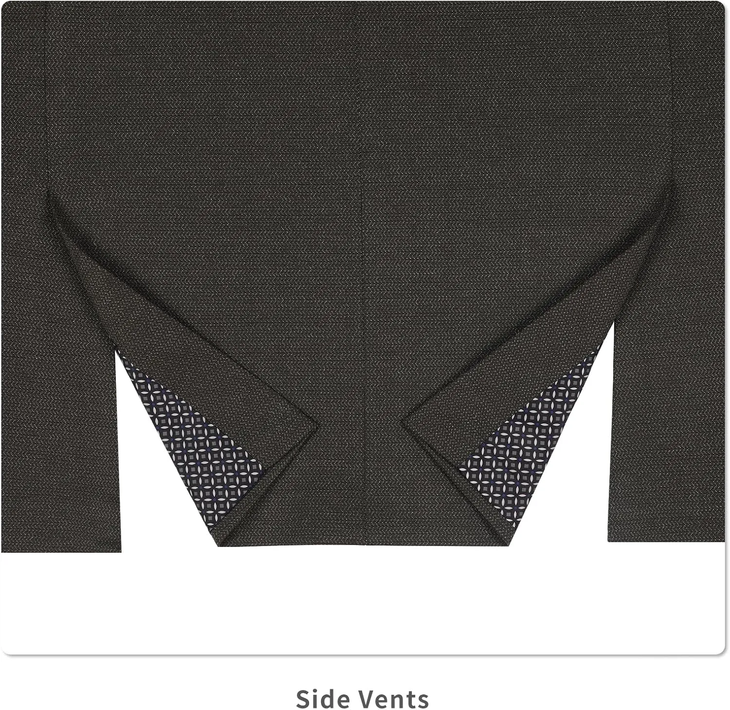 AMY ZHU Men's Sport Coat Knit Classic Fit Blazer Single Breasted 2 Button Notch Lapel Suit Jacket for Daily