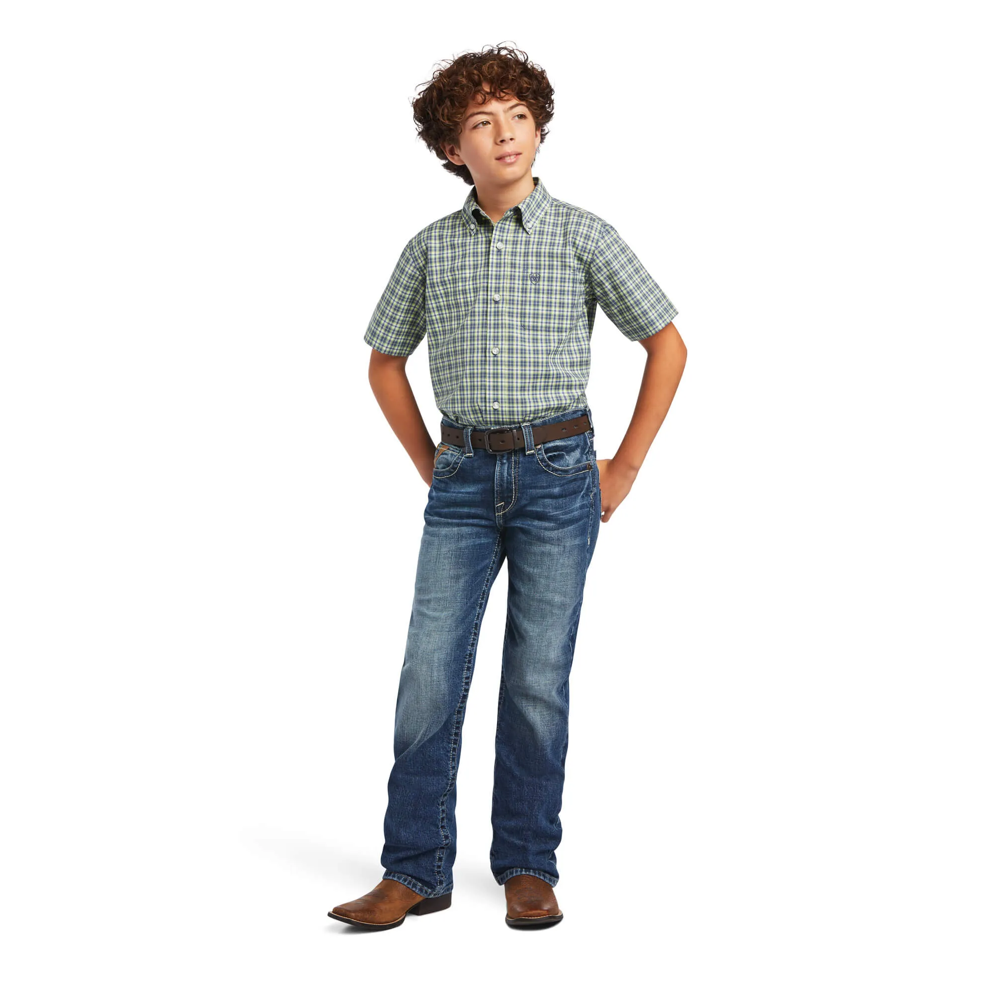 Ariat Boy's Pro Series Barrett Classic Fit Shirt