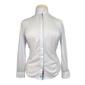 Ariat Pro Series Show Shirt in White - Women's US 8