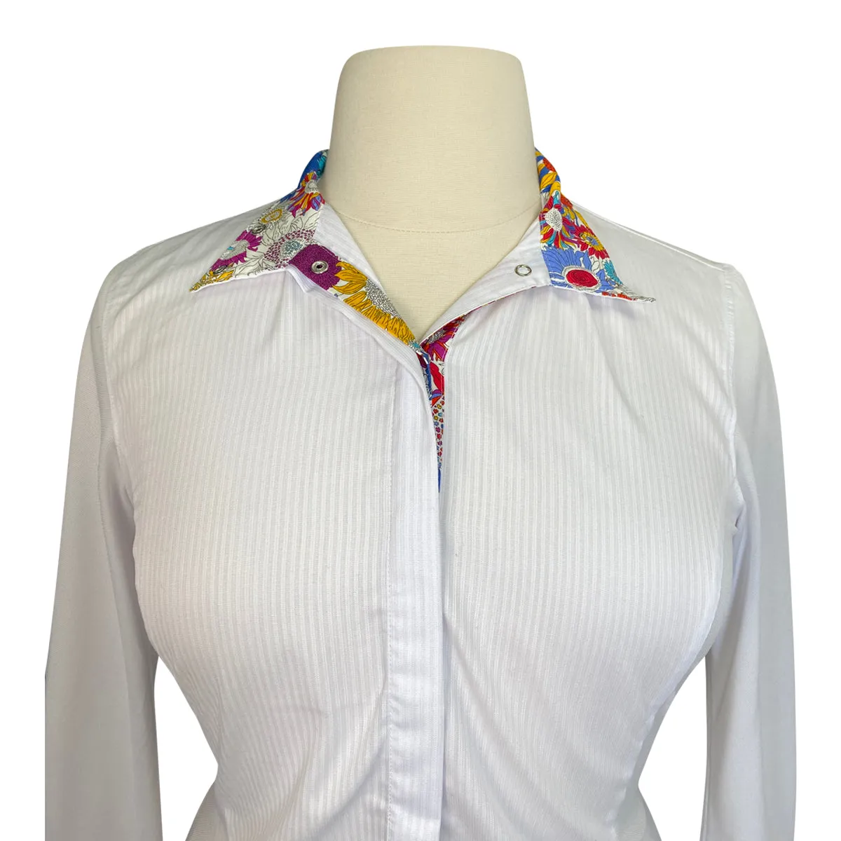 Ariat Pro Series Show Shirt in White - Women's US 8