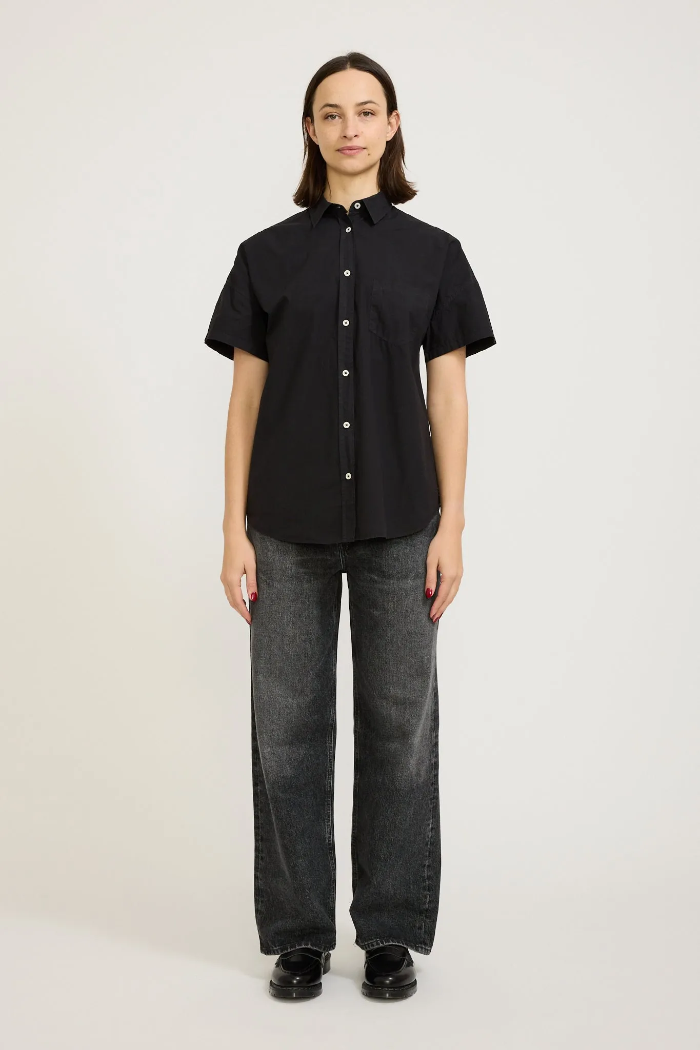 Chiara Short Sleeve Shirt Black