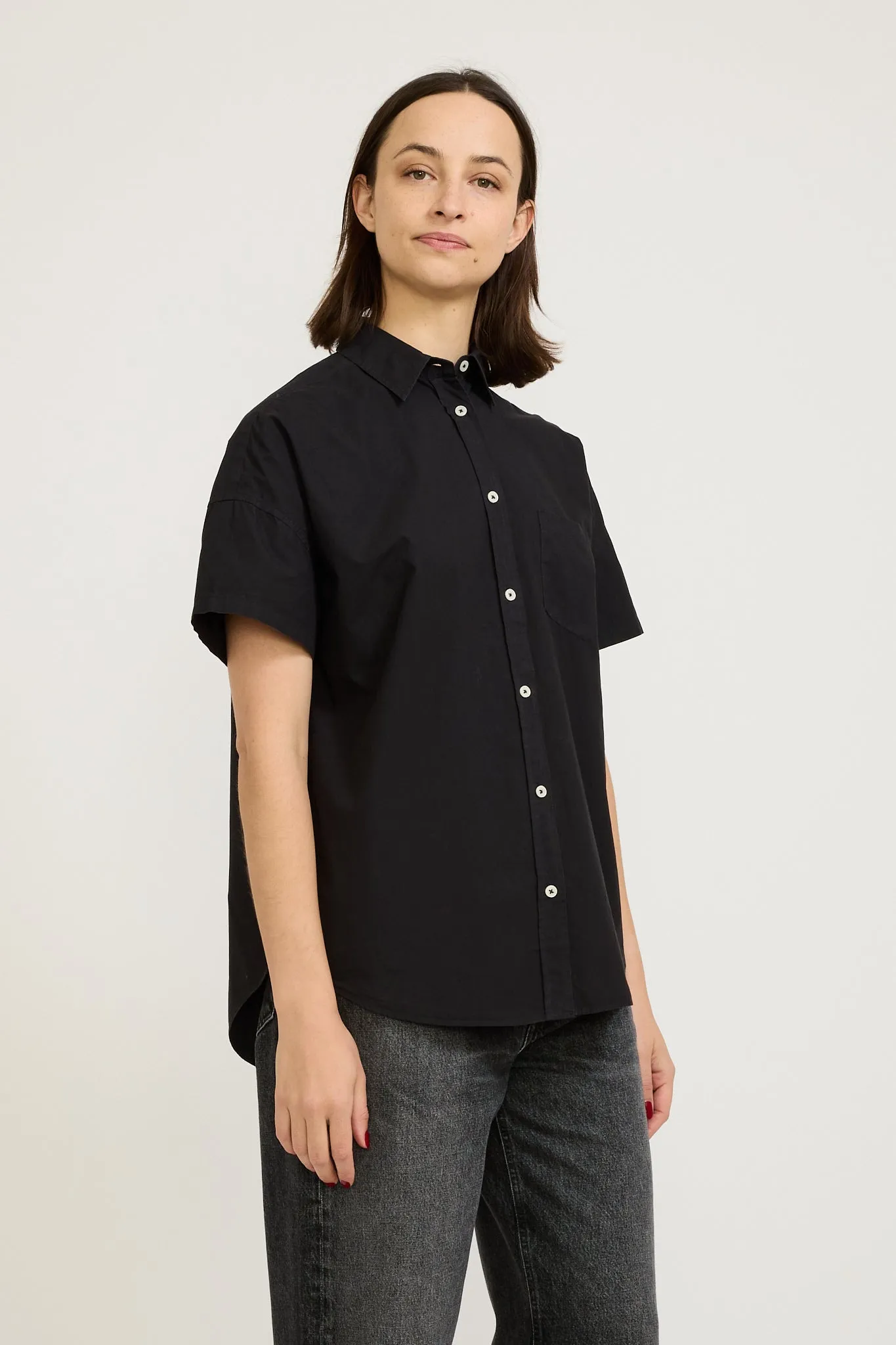 Chiara Short Sleeve Shirt Black