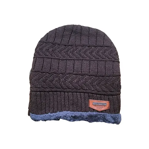 Coral Fleece Scarf Soft Men's Beanie