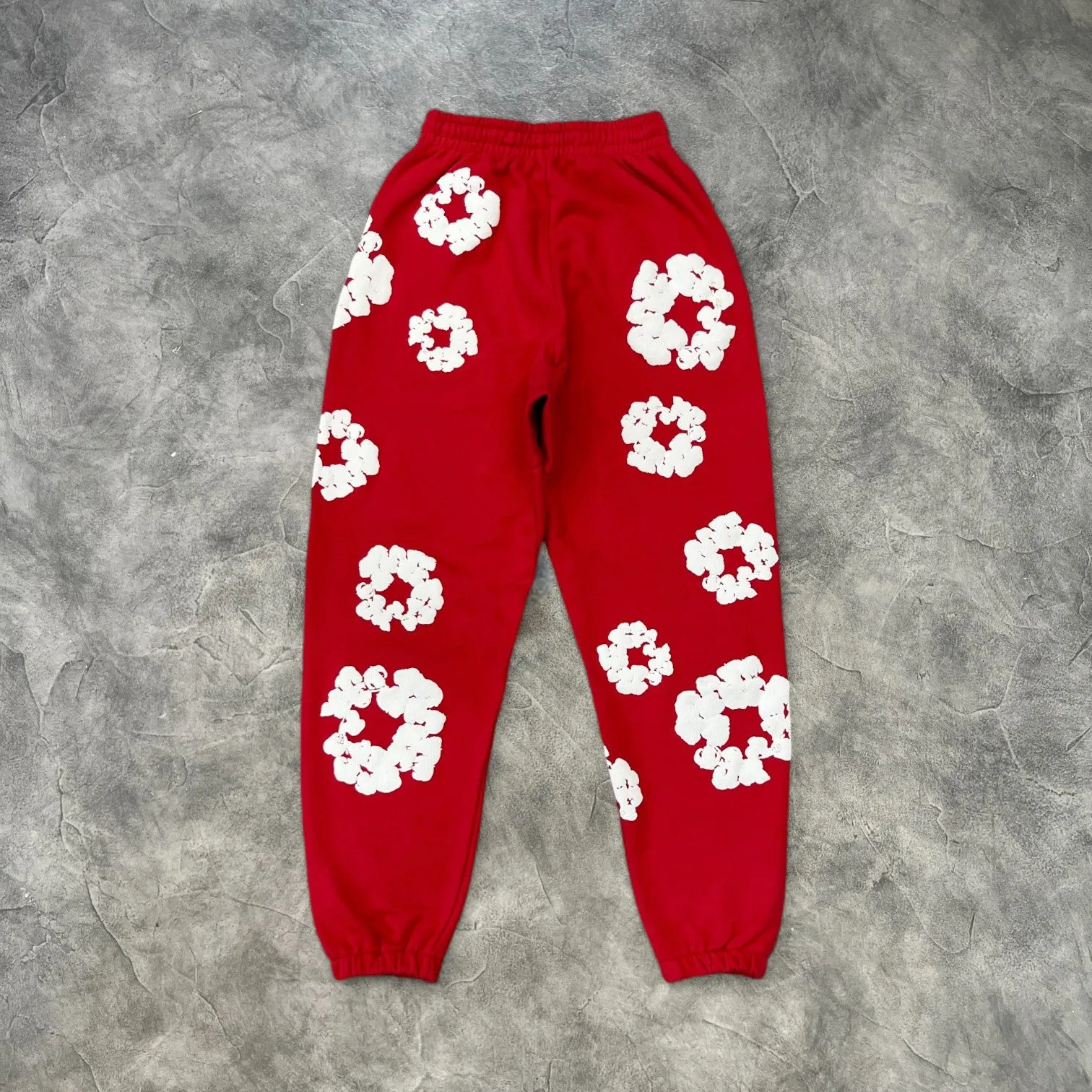Denim Tears The Cotton Wreath Sweatpants Red