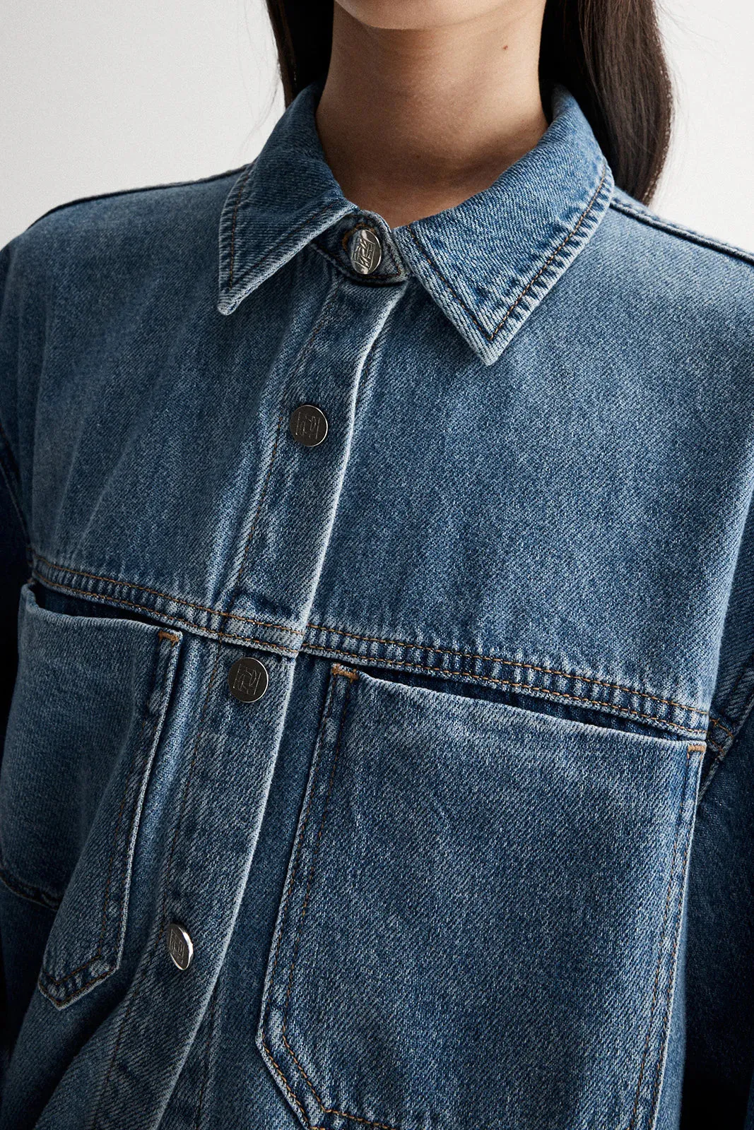 Elka Odin Denim Shirt Trinity Blue