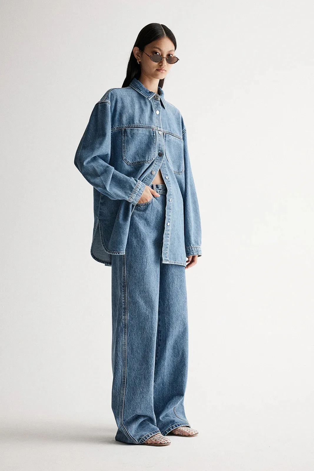 Elka Odin Denim Shirt Trinity Blue
