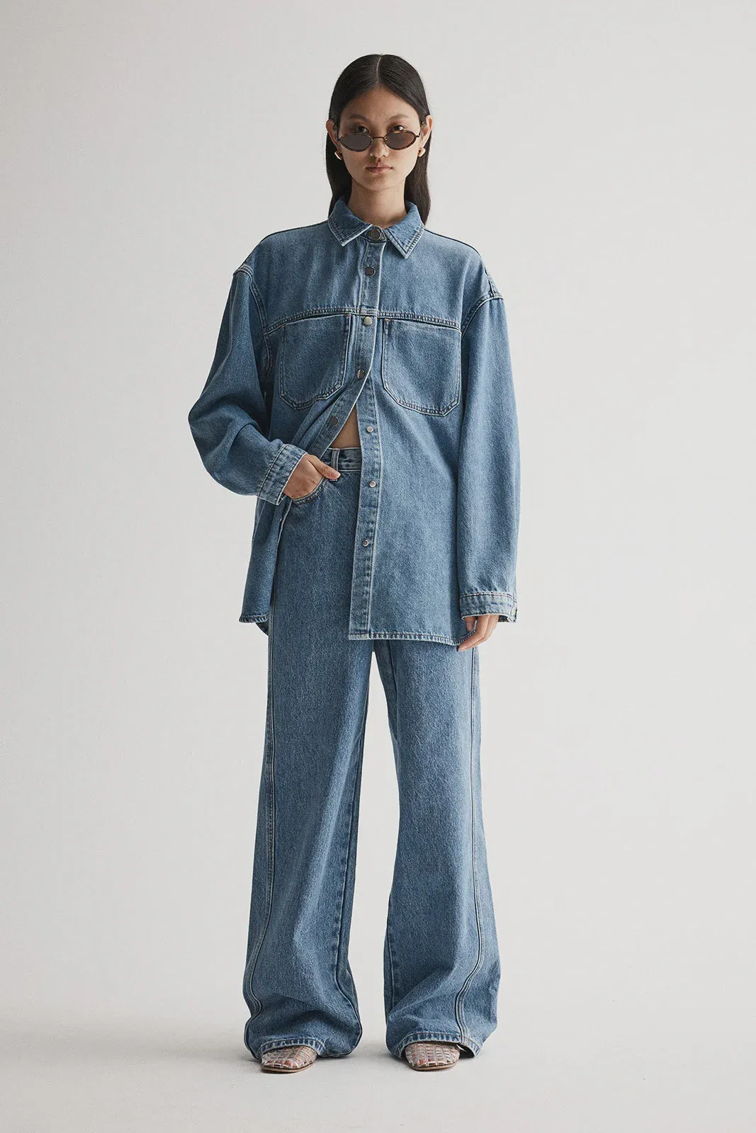 Elka Odin Denim Shirt Trinity Blue