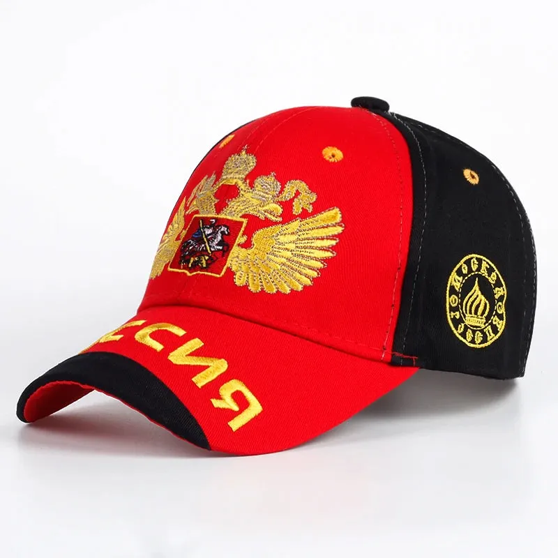 Embroidered Brim Baseball Cap / Hat For Outdoor Wear
