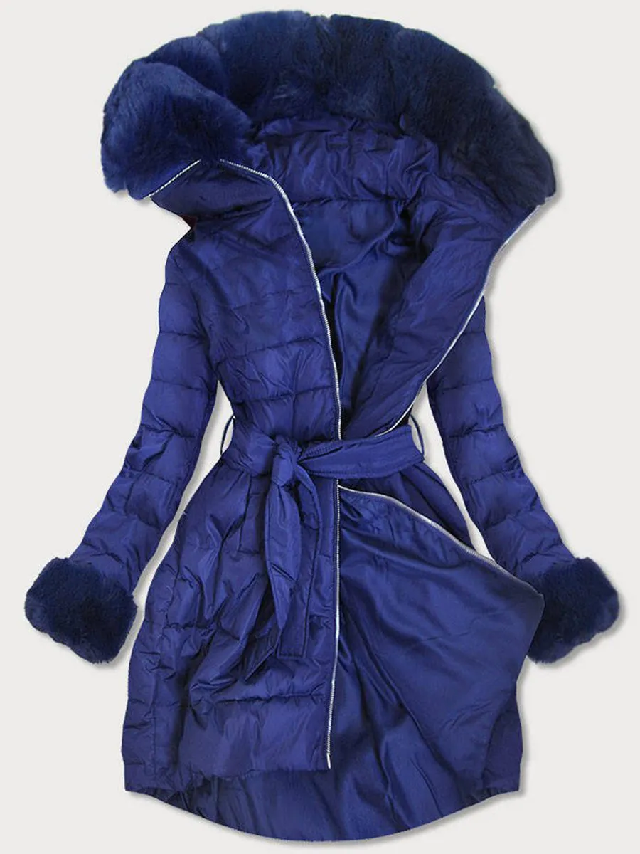 Fashion Casual Loose Long Sleeve Warm Hooded Jacket