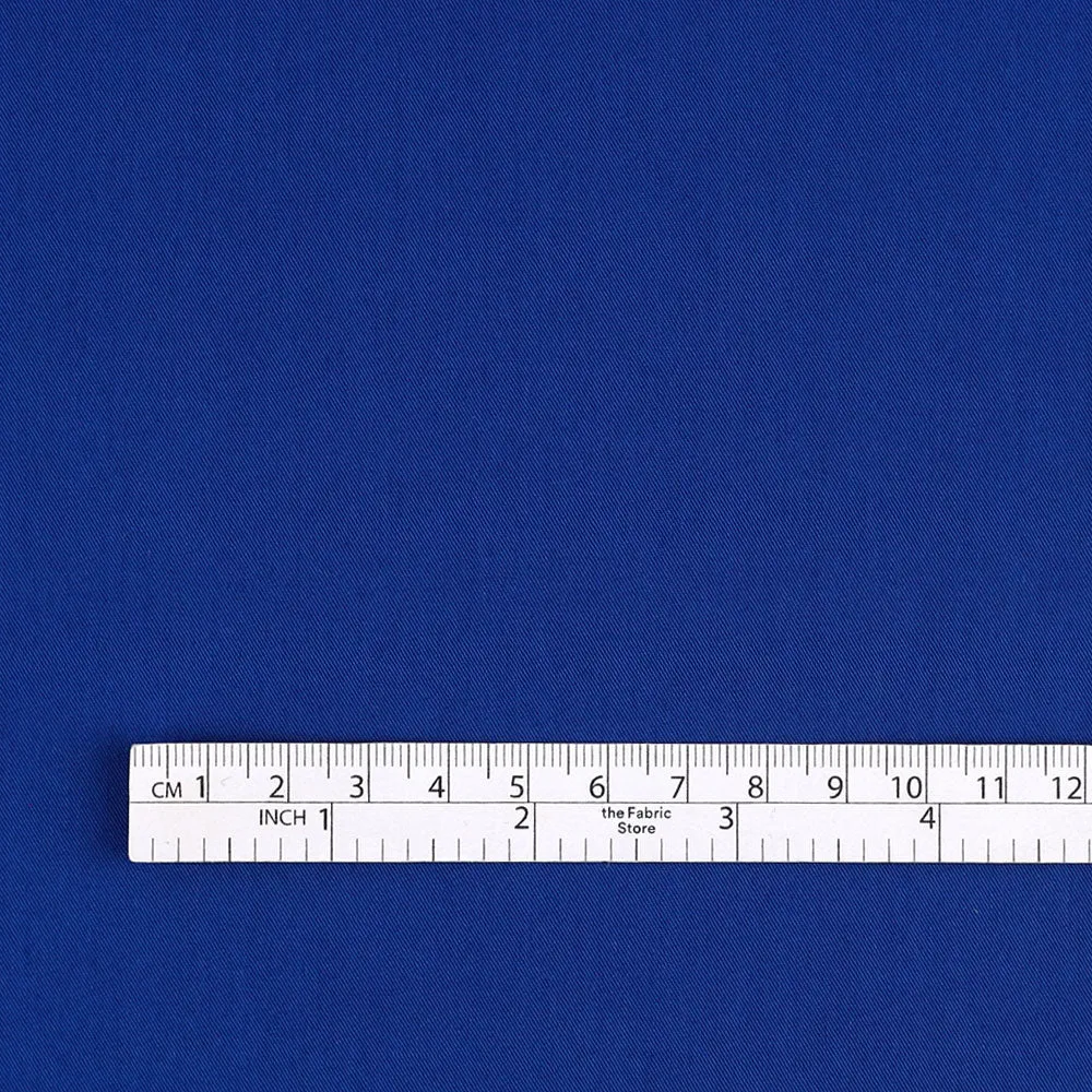 Fine Cotton Twill - Sapphire