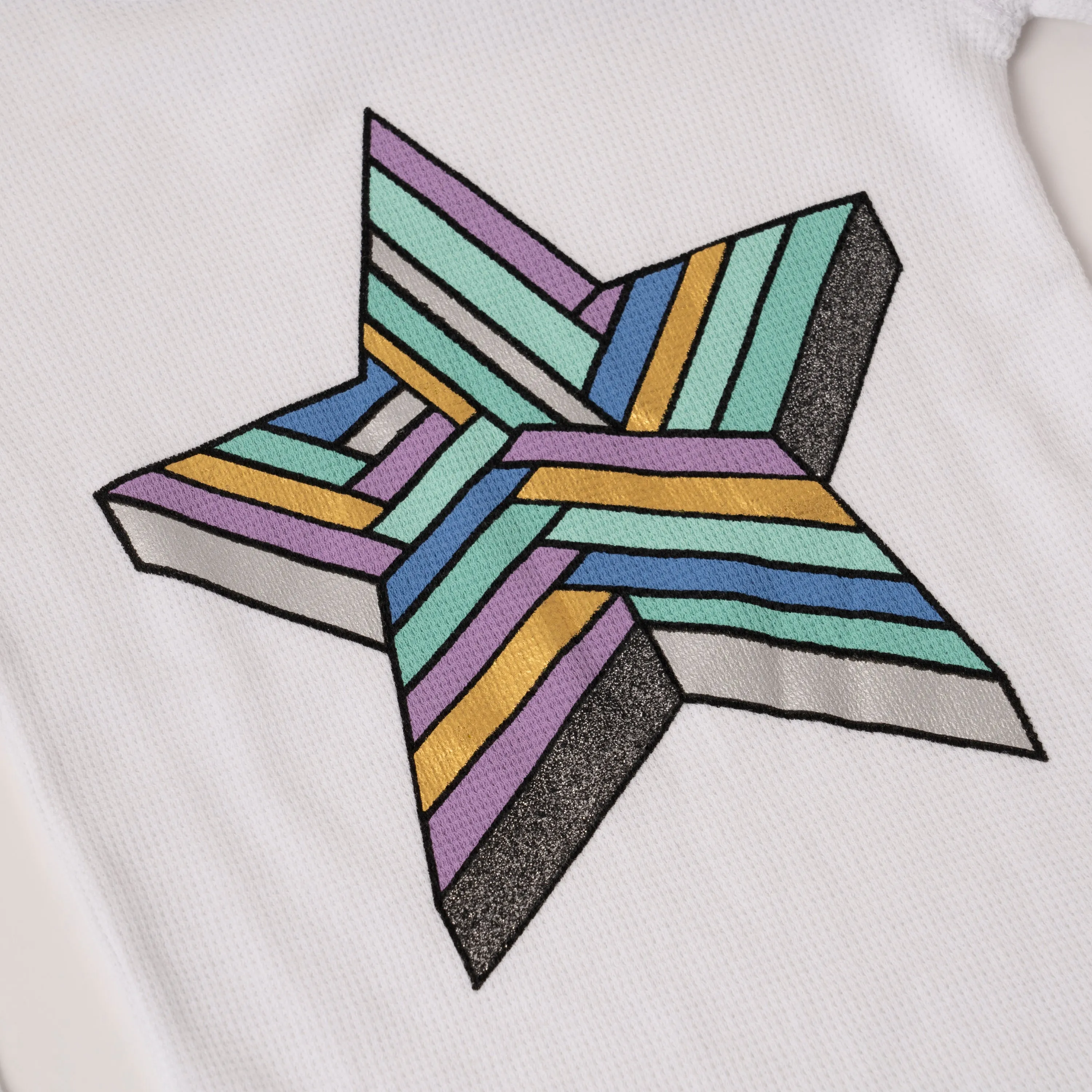 Foil Star Thermal Tee