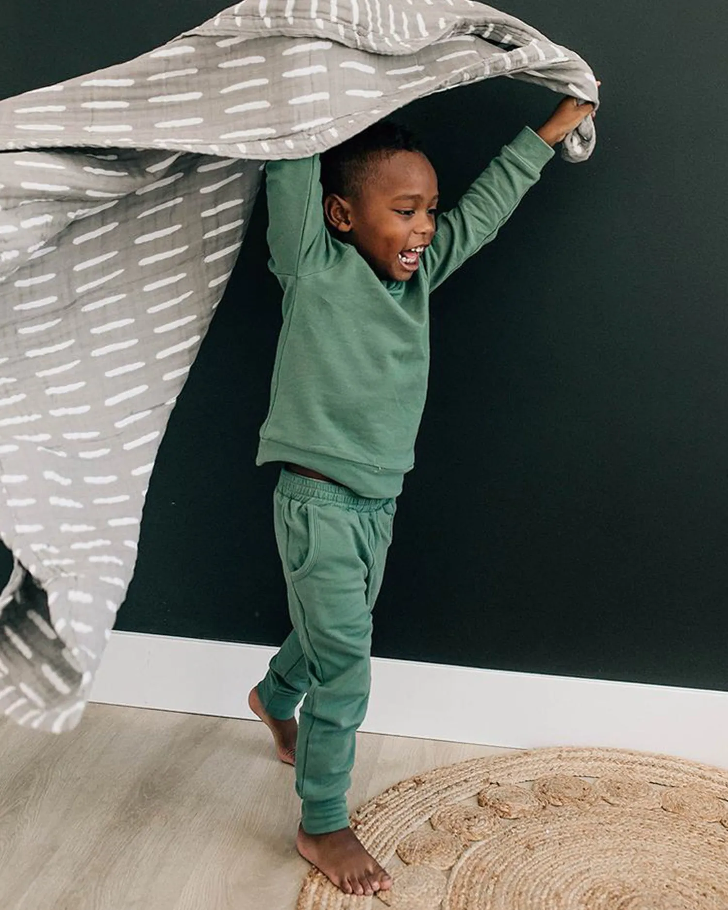 French Terry Joggers – Jade