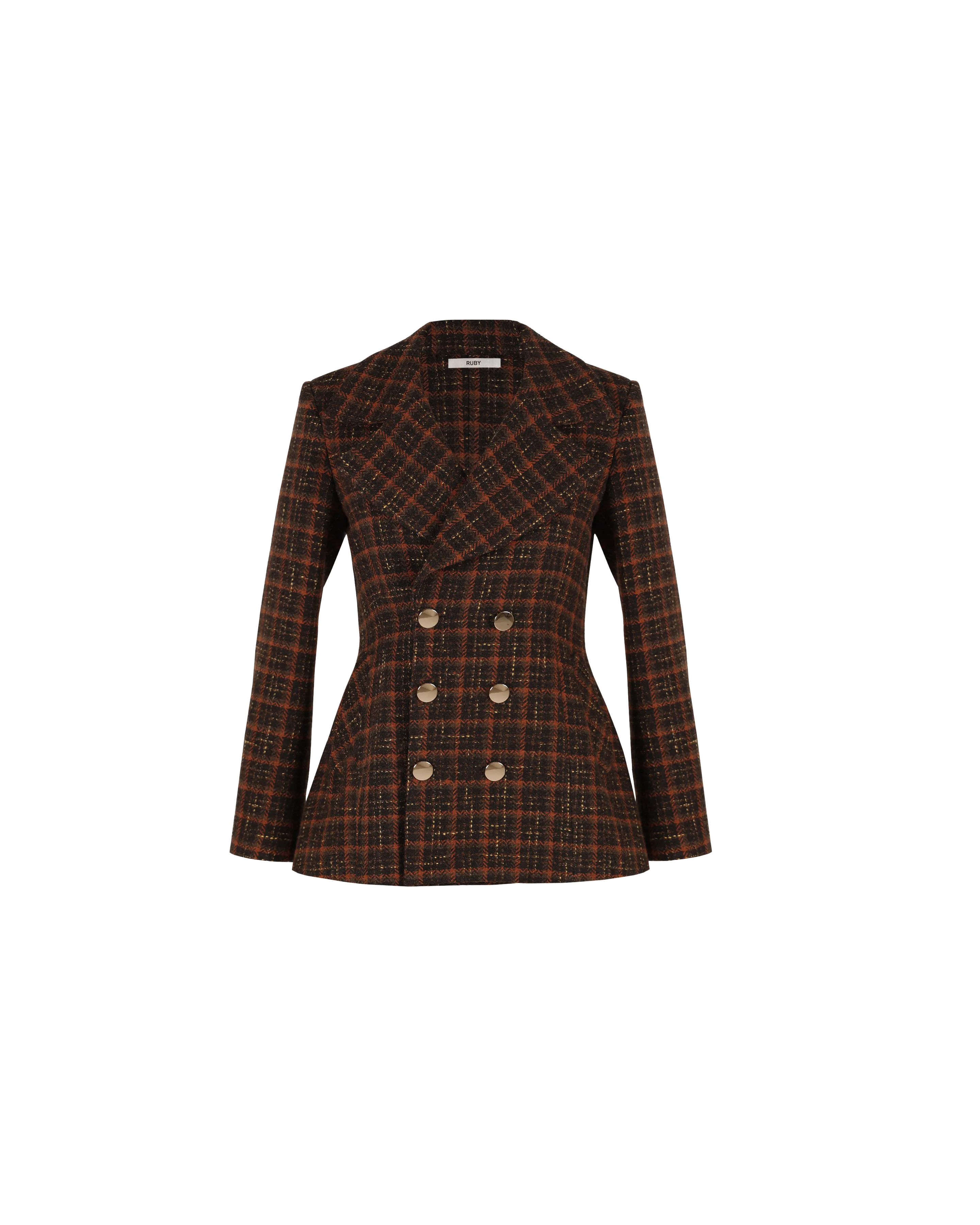 HUNTER BLAZER TWEED