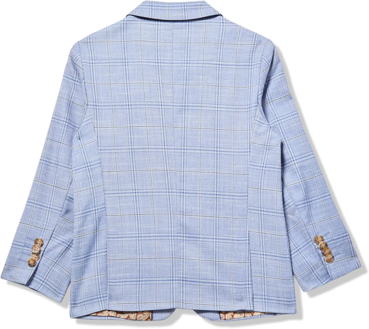 Isaac Mizrahi Boy's Slim Fit Plaid Blazer