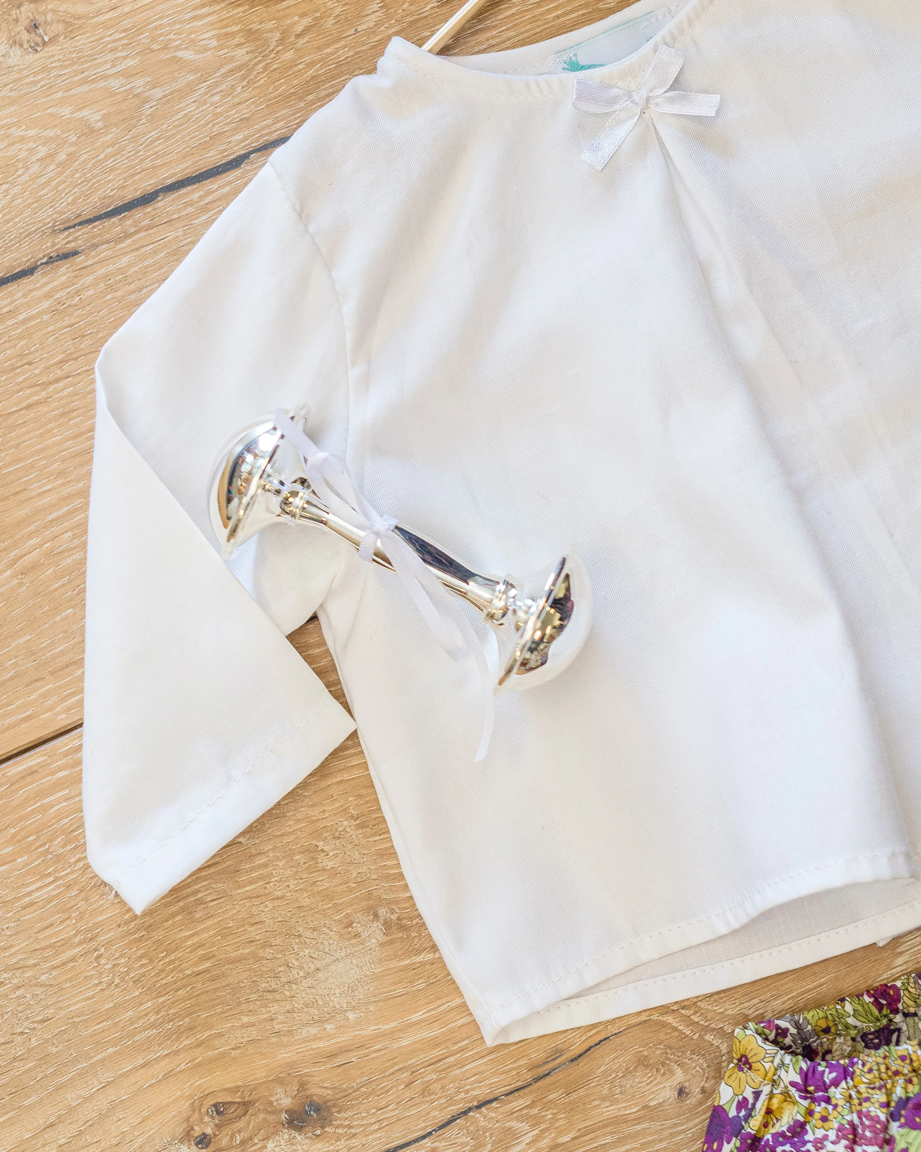 Little Royals Crisp White Baby Shirts