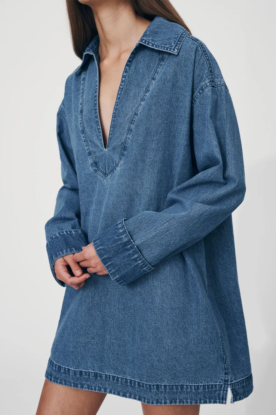 Marco Denim Tunic Blue Denim