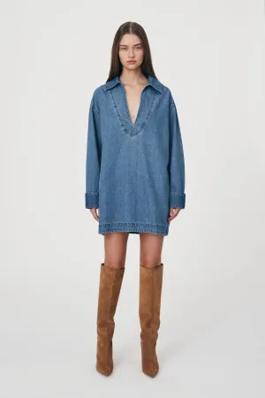 Marco Denim Tunic Blue Denim