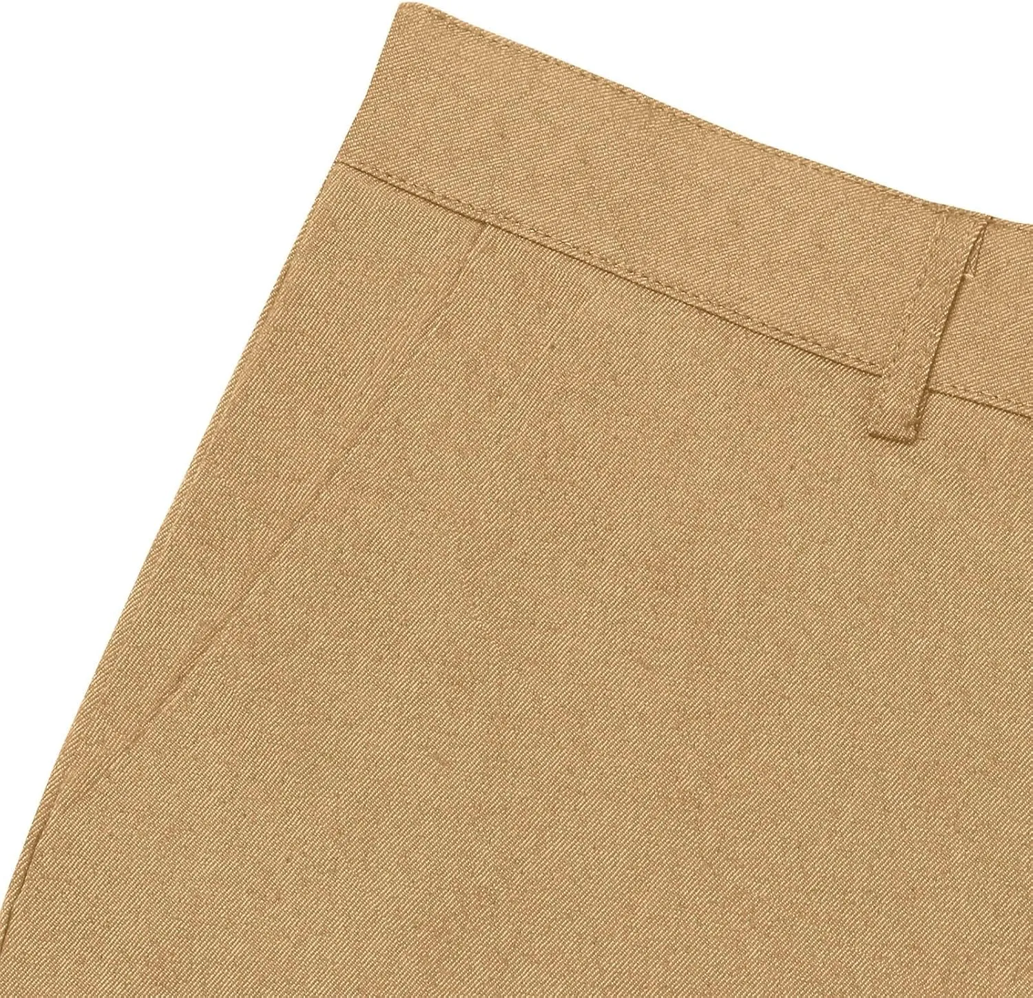 Mens Business Casual Pants Slim Fit Cotton Lightweight Straight Leg Pants with Pockets Retro Skinny Work Pants