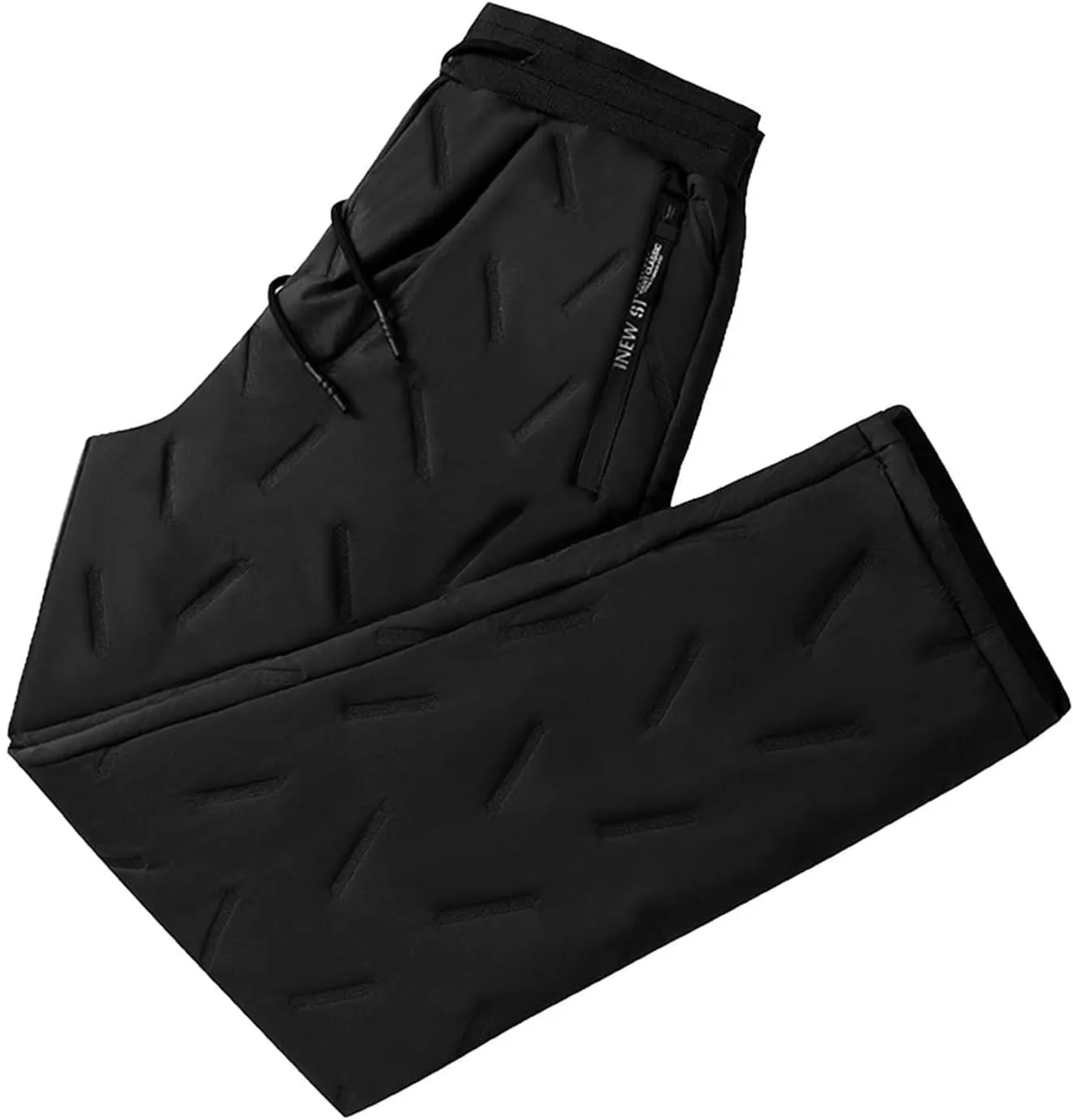 Men's Fleece Lined Sweatpants Sherpa Lined Sweatpants Warm Thick Jogging Pants 2024 Winter Sweat Pants Track Pants