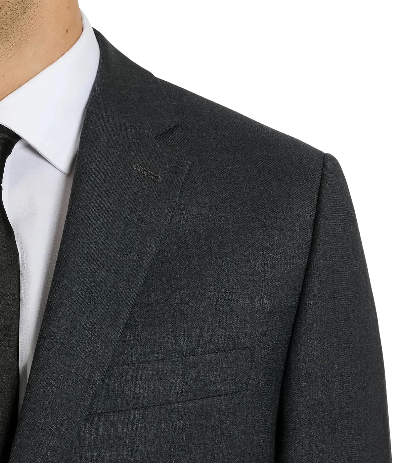 Michael Kors Mens 3-Piece Classic Fit Suit Separates | Blazer, Vest & Pants, Perfect for Weddings, Proms & Formal Events
