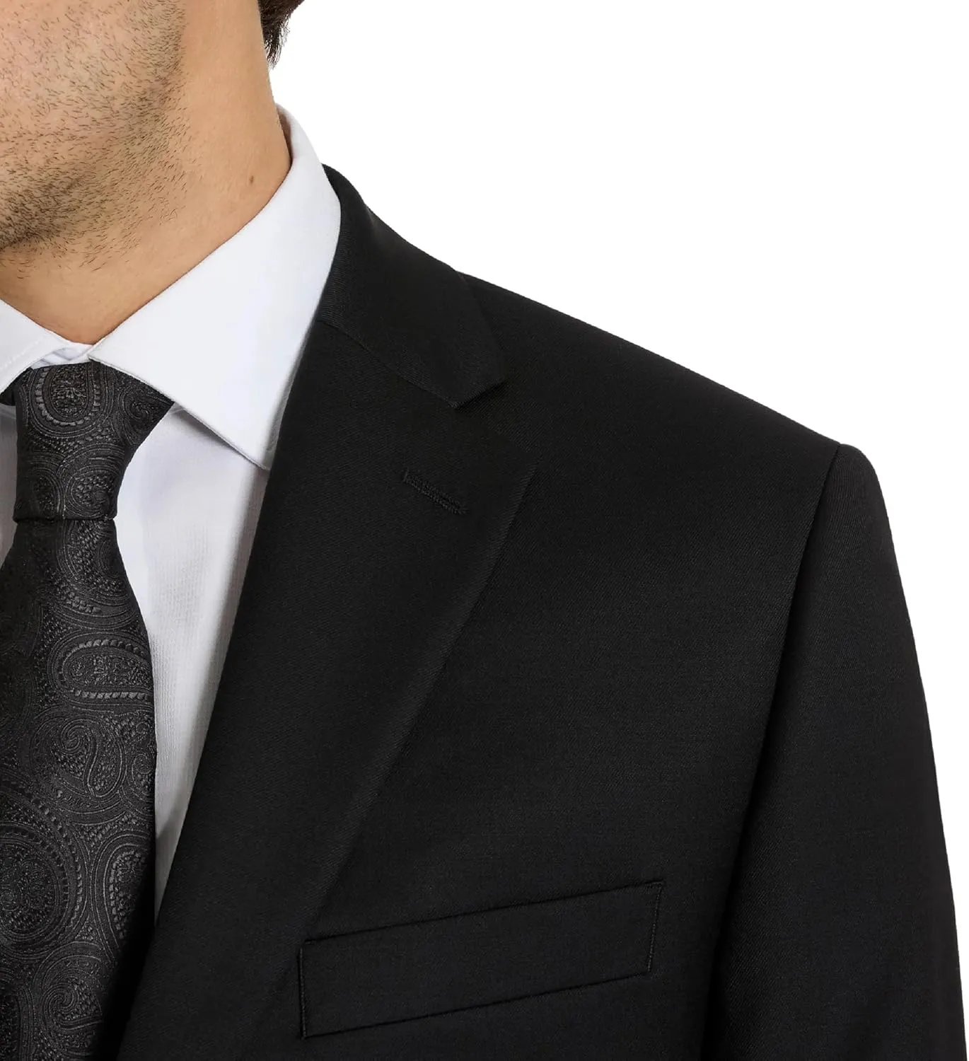 Michael Kors Mens 3-Piece Classic Fit Suit Separates | Blazer, Vest & Pants, Perfect for Weddings, Proms & Formal Events