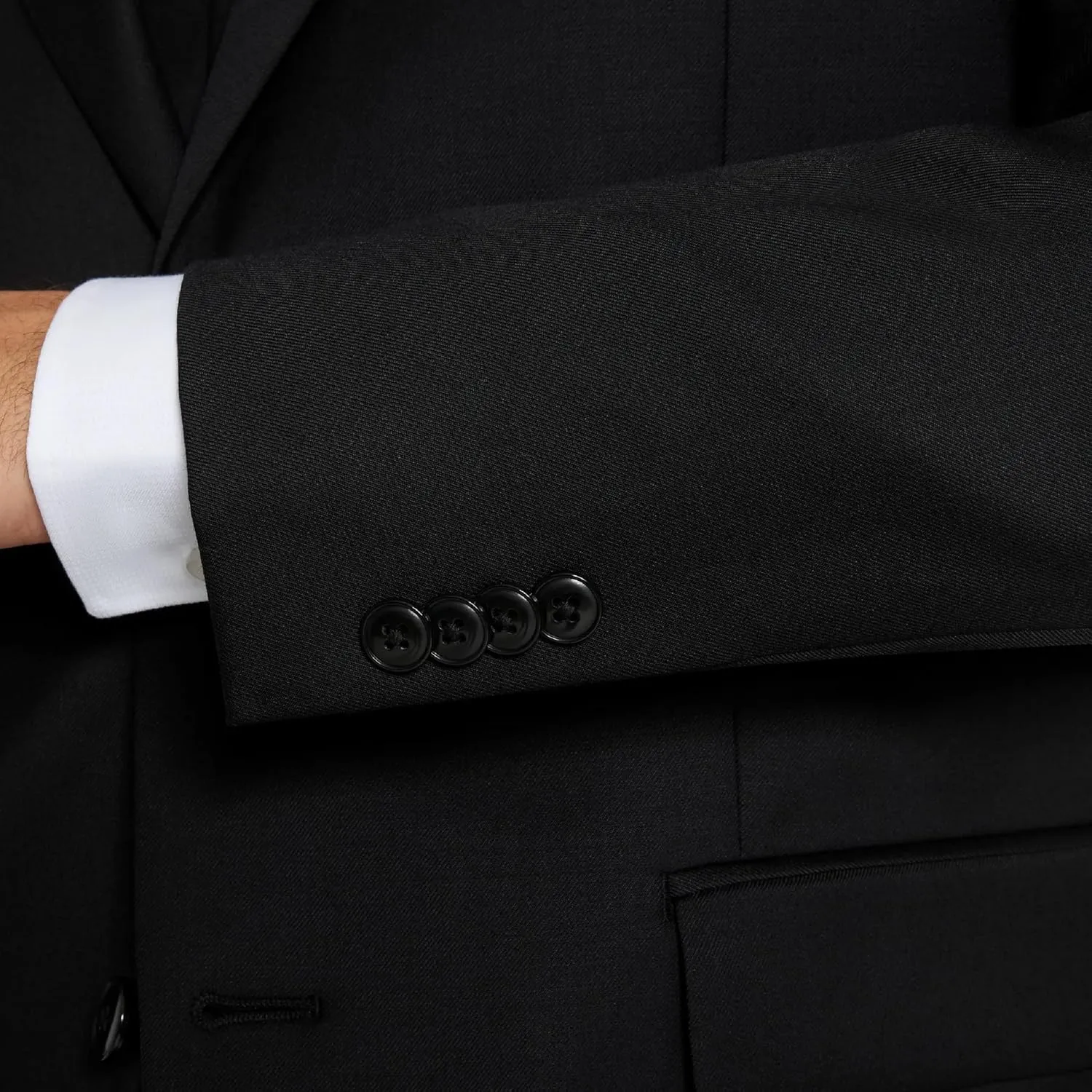 Michael Kors Mens 3-Piece Classic Fit Suit Separates | Blazer, Vest & Pants, Perfect for Weddings, Proms & Formal Events