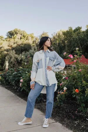 Paige Button Down Shirt Lux Collection