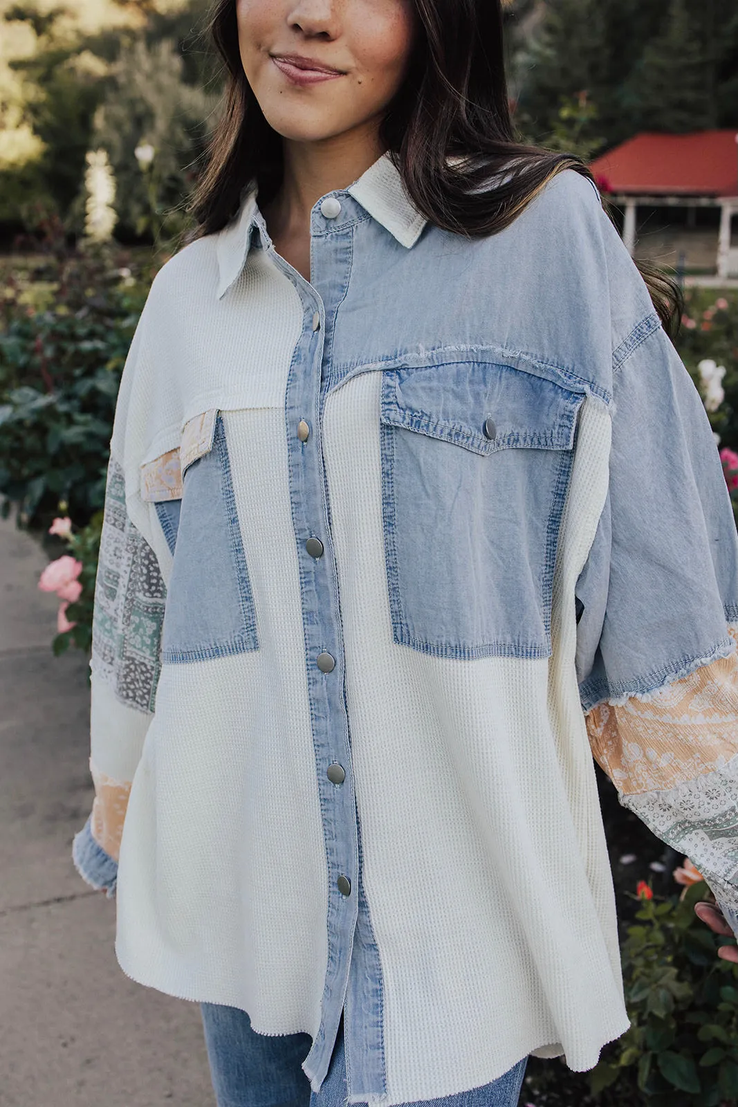 Paige Button Down Shirt Lux Collection