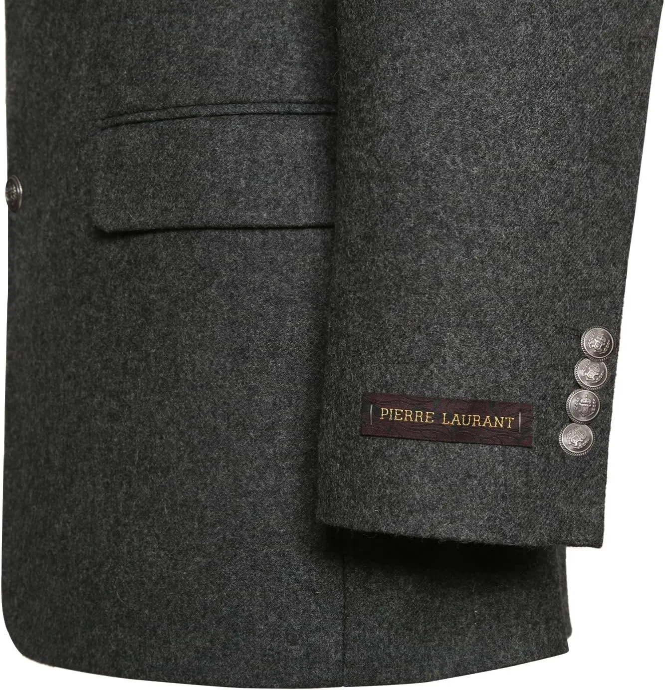 P&L Men's Premium Wool Blend Business Blazer Dress Suit Jacket