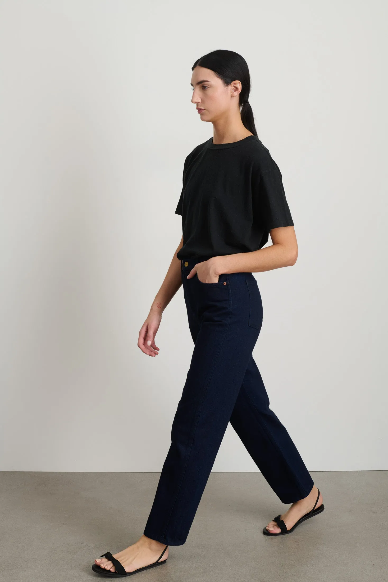 Plein Relaxed Straight Indigo Rinse