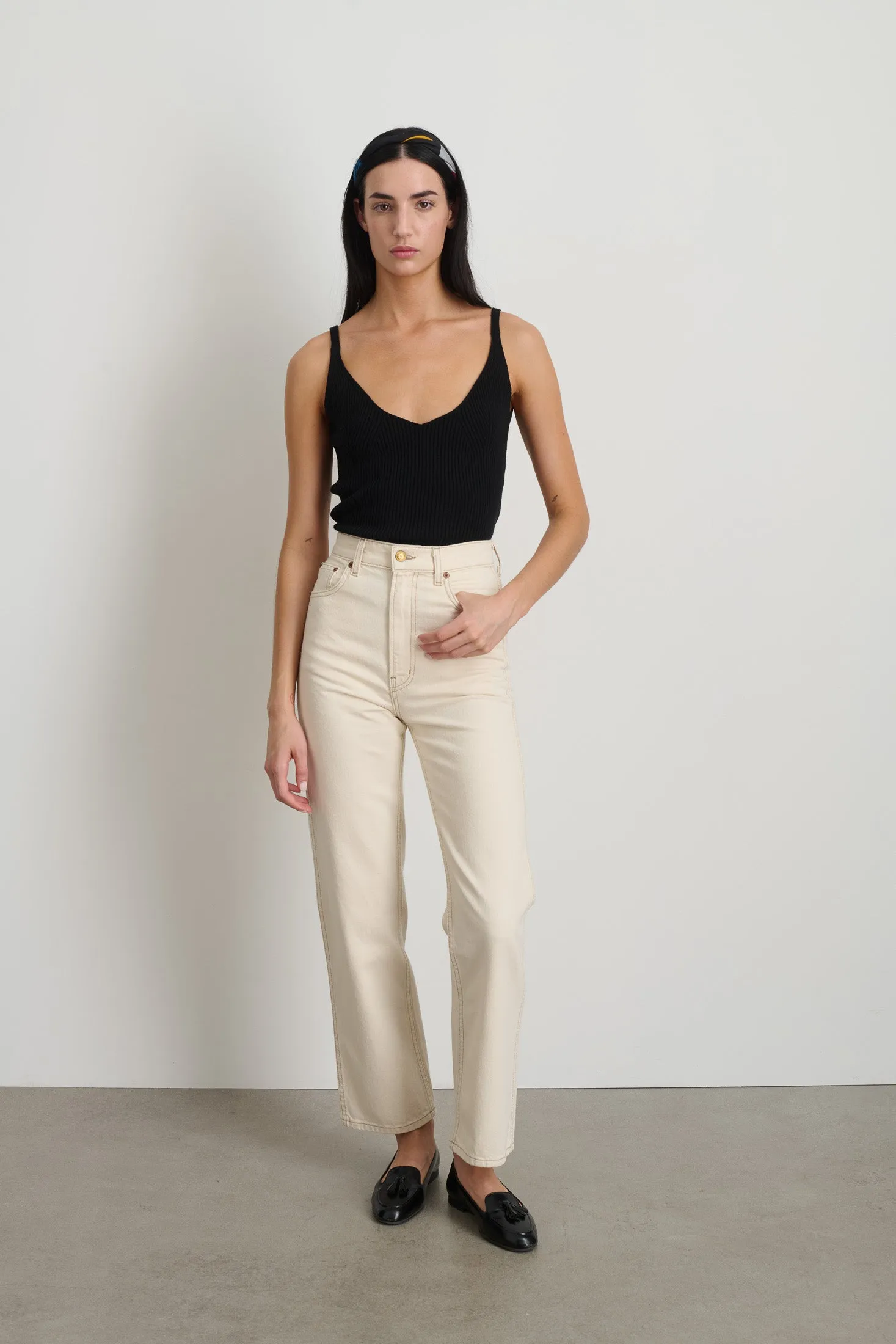 Plein Relaxed Straight Jean Clair