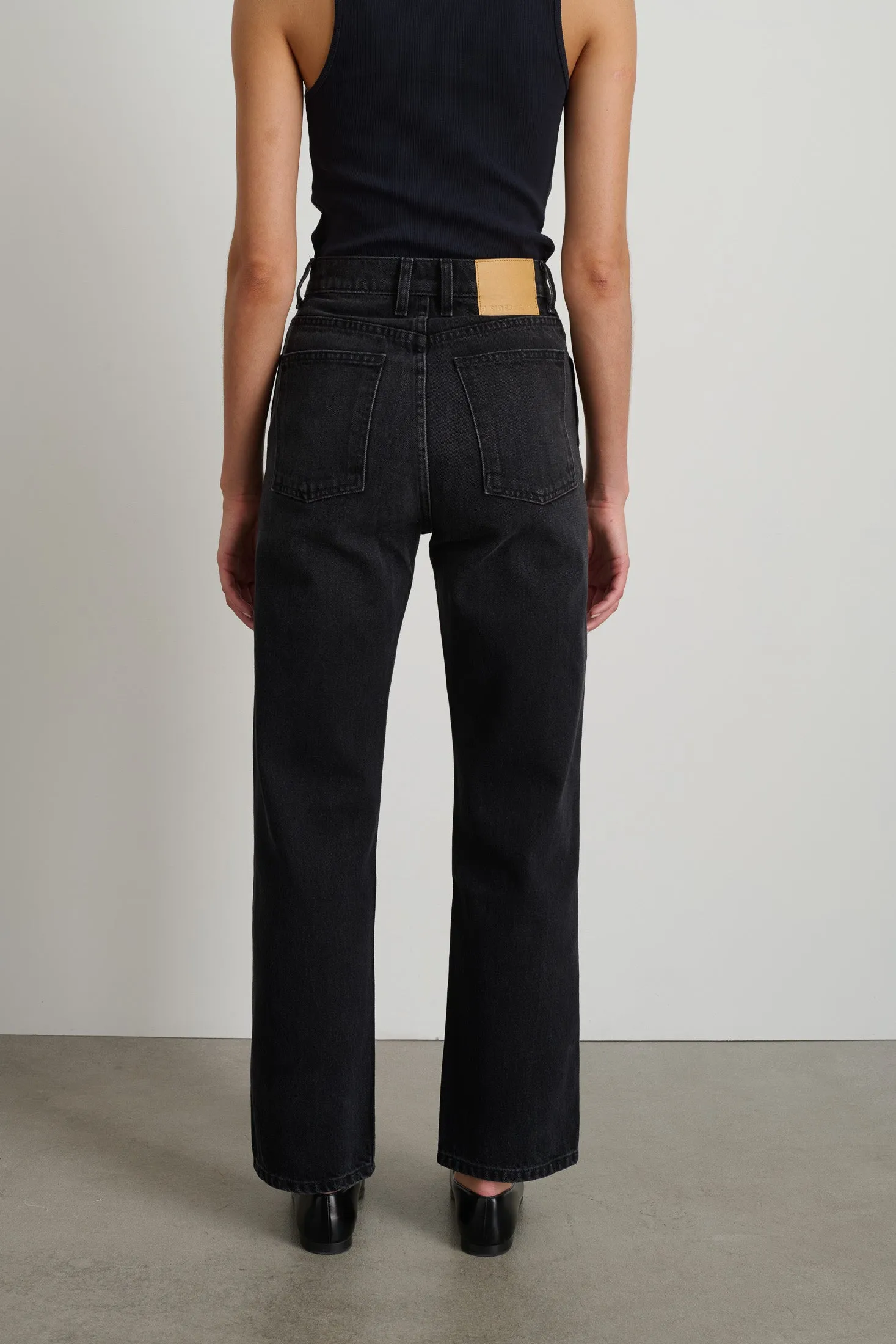 Plein Relaxed Straight Stil Black