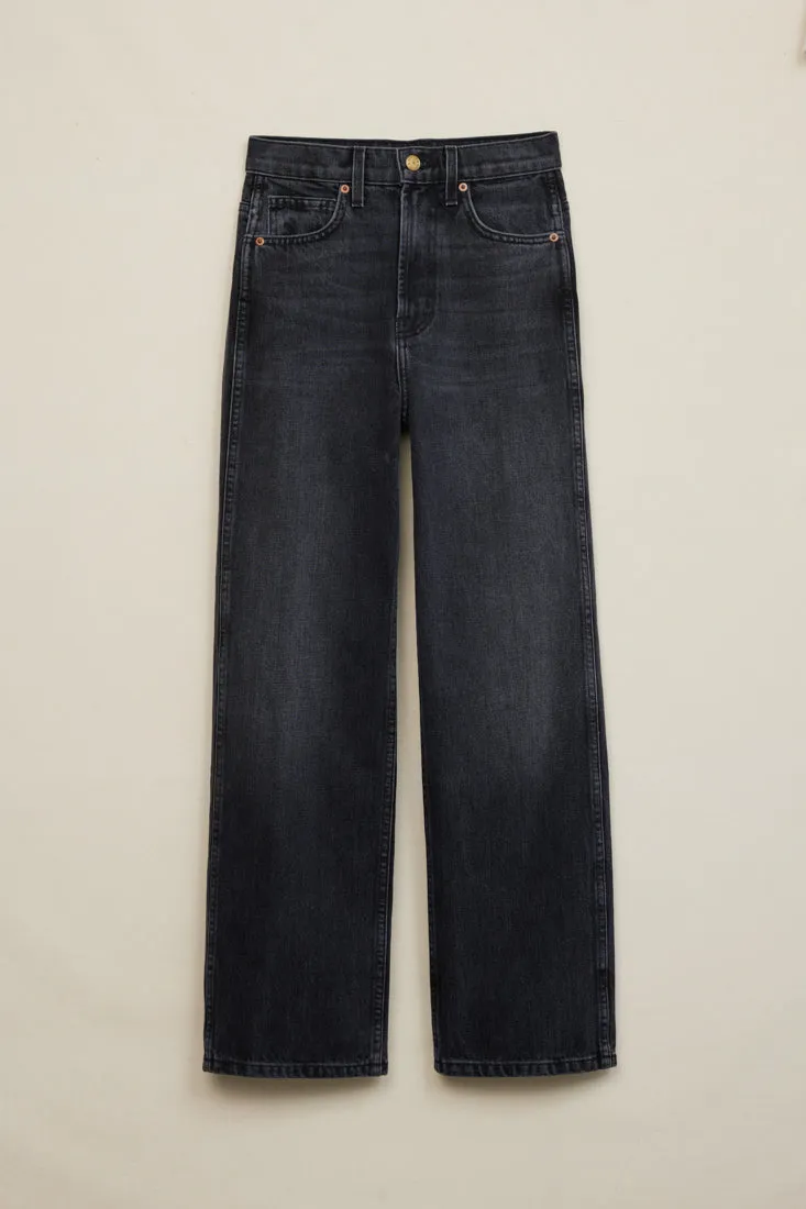Plein Relaxed Straight Stil Black