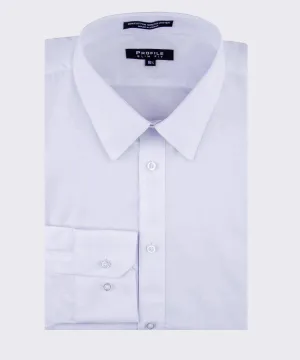 Profile Slim Fit Dress Shirt - Off White