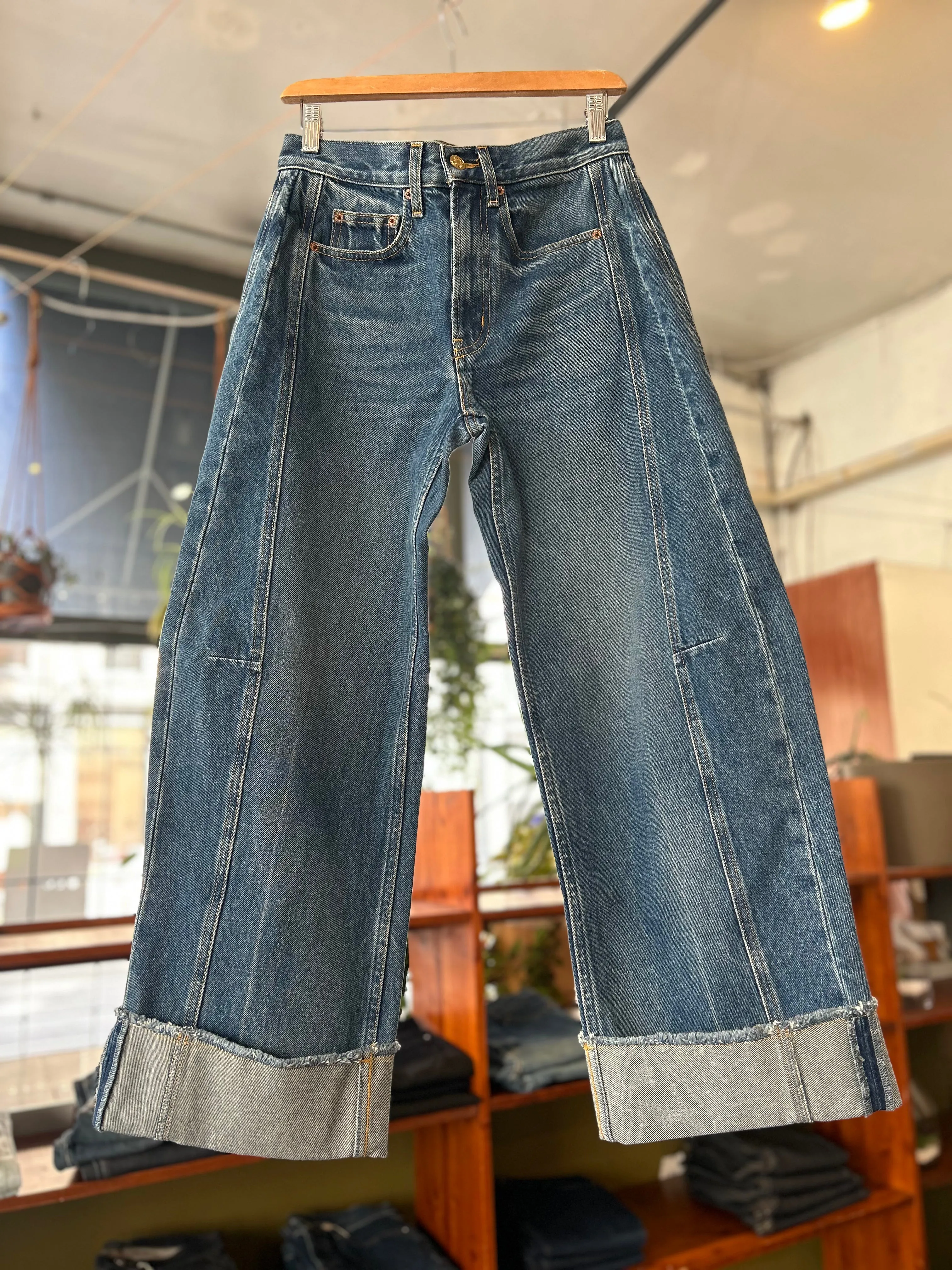 Relaxed Lasso Cuffed - Vista Blue
