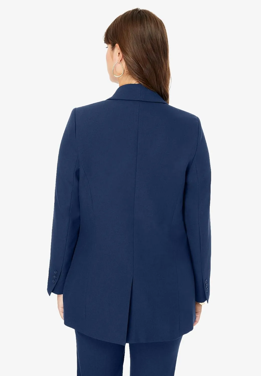 Roaman's Women's Plus Size Bend Over Blazer