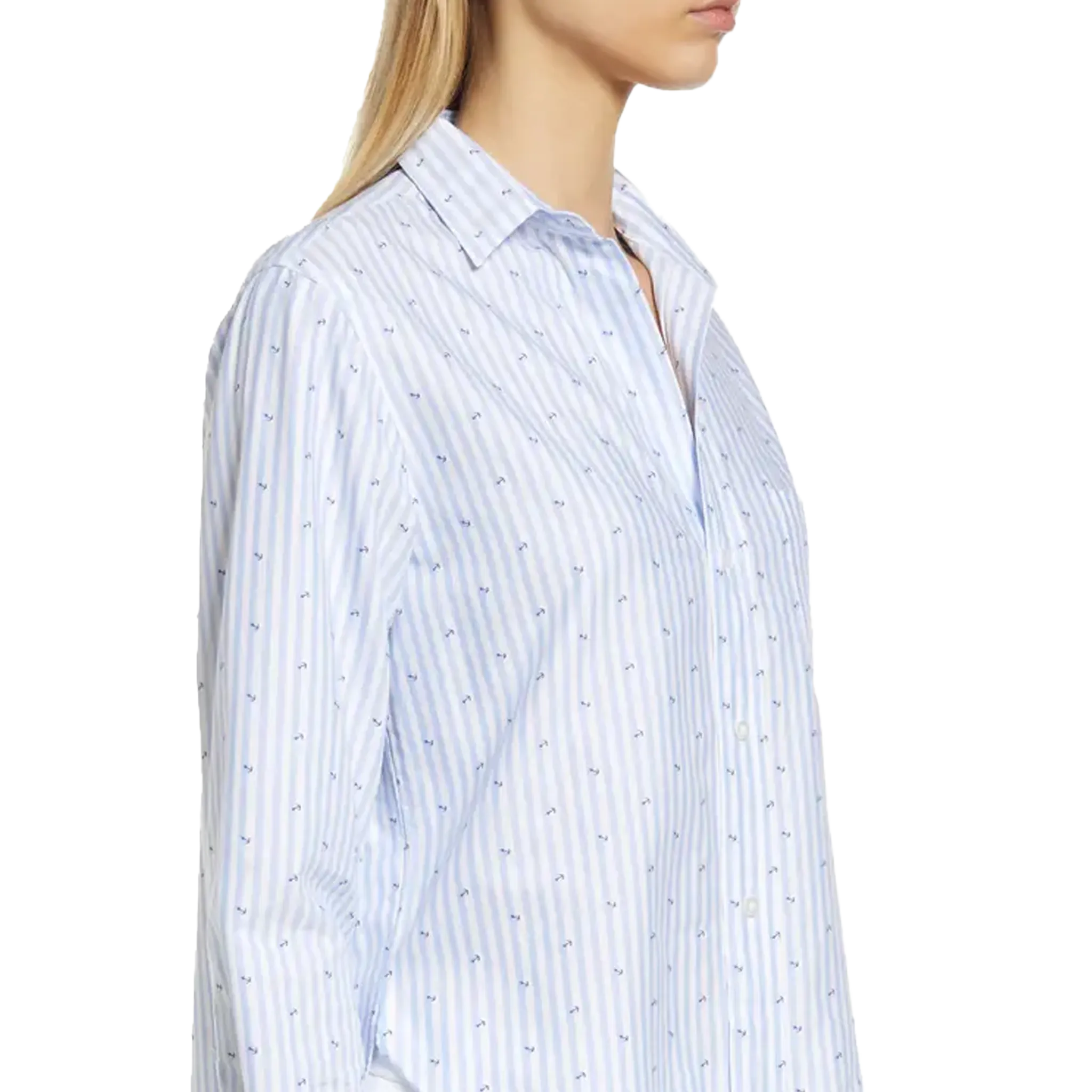 Silvio Anchor Button Down