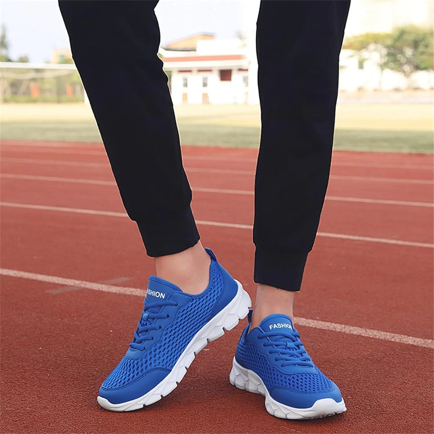 Sneakers for Women Casual Mesh Breathable Lace Up Walking Non Slip Work Shoes Women Athletic Women's Casual Shoes Casual Sneakers Black Tennis Shoe Trainers Shoe
