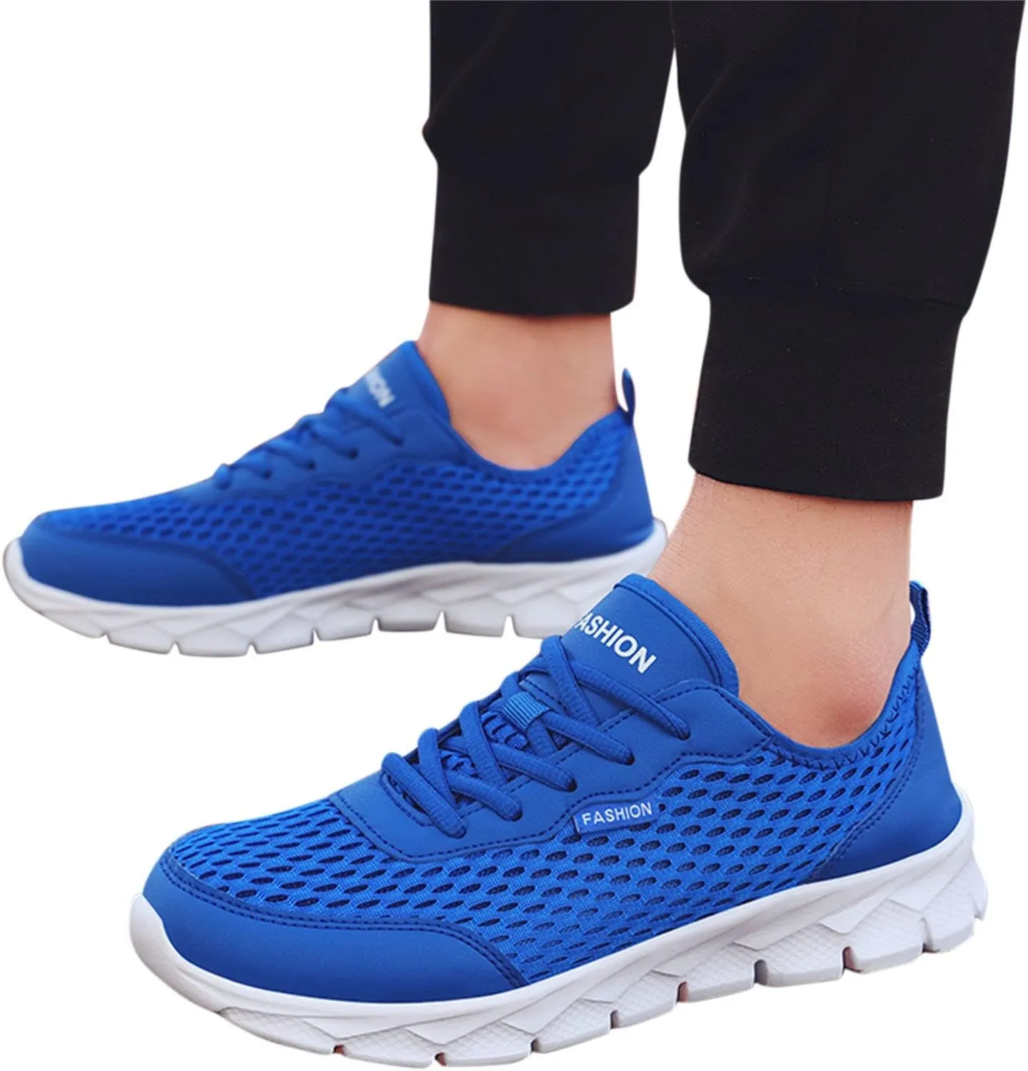 Sneakers for Women Casual Mesh Breathable Lace Up Walking Non Slip Work Shoes Women Athletic Women's Casual Shoes Casual Sneakers Black Tennis Shoe Trainers Shoe