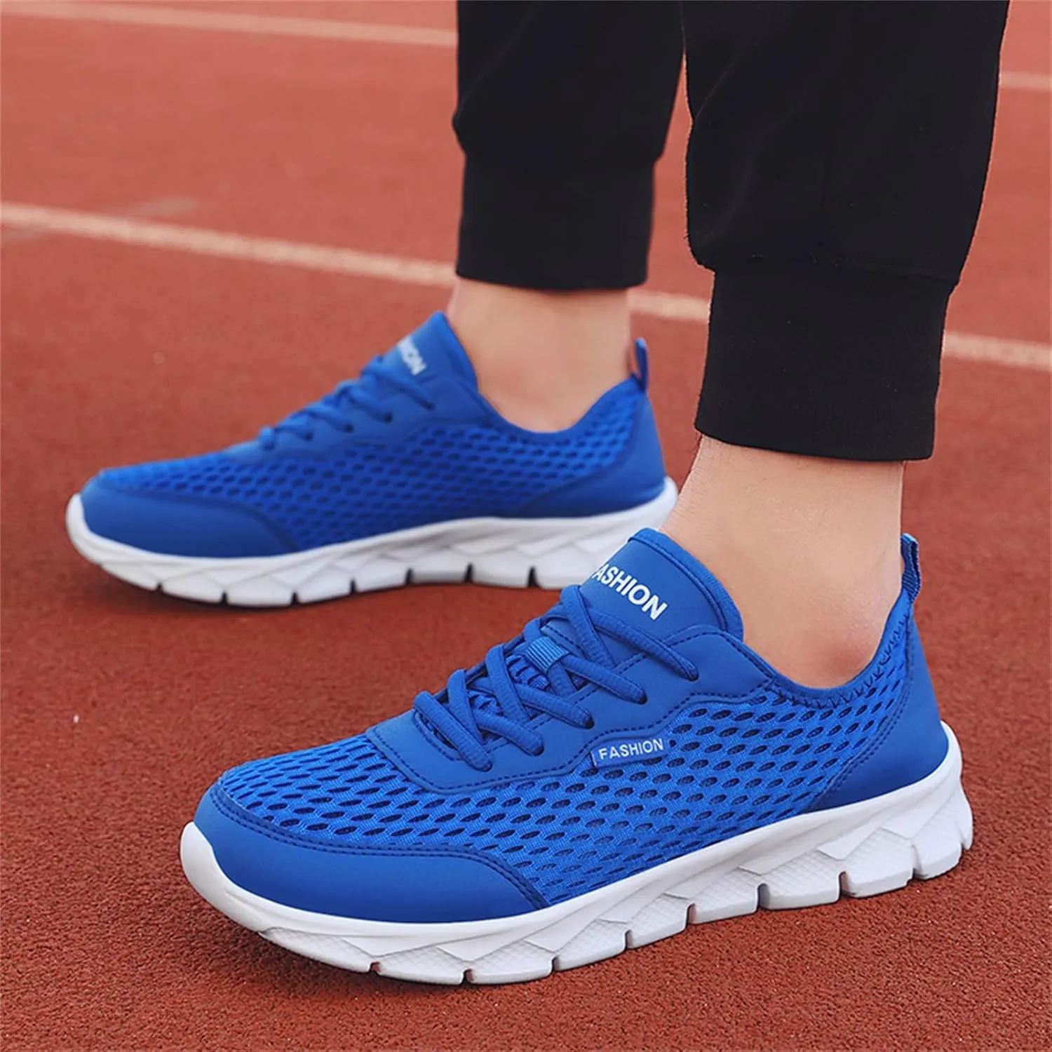 Sneakers for Women Casual Mesh Breathable Lace Up Walking Non Slip Work Shoes Women Athletic Women's Casual Shoes Casual Sneakers Black Tennis Shoe Trainers Shoe