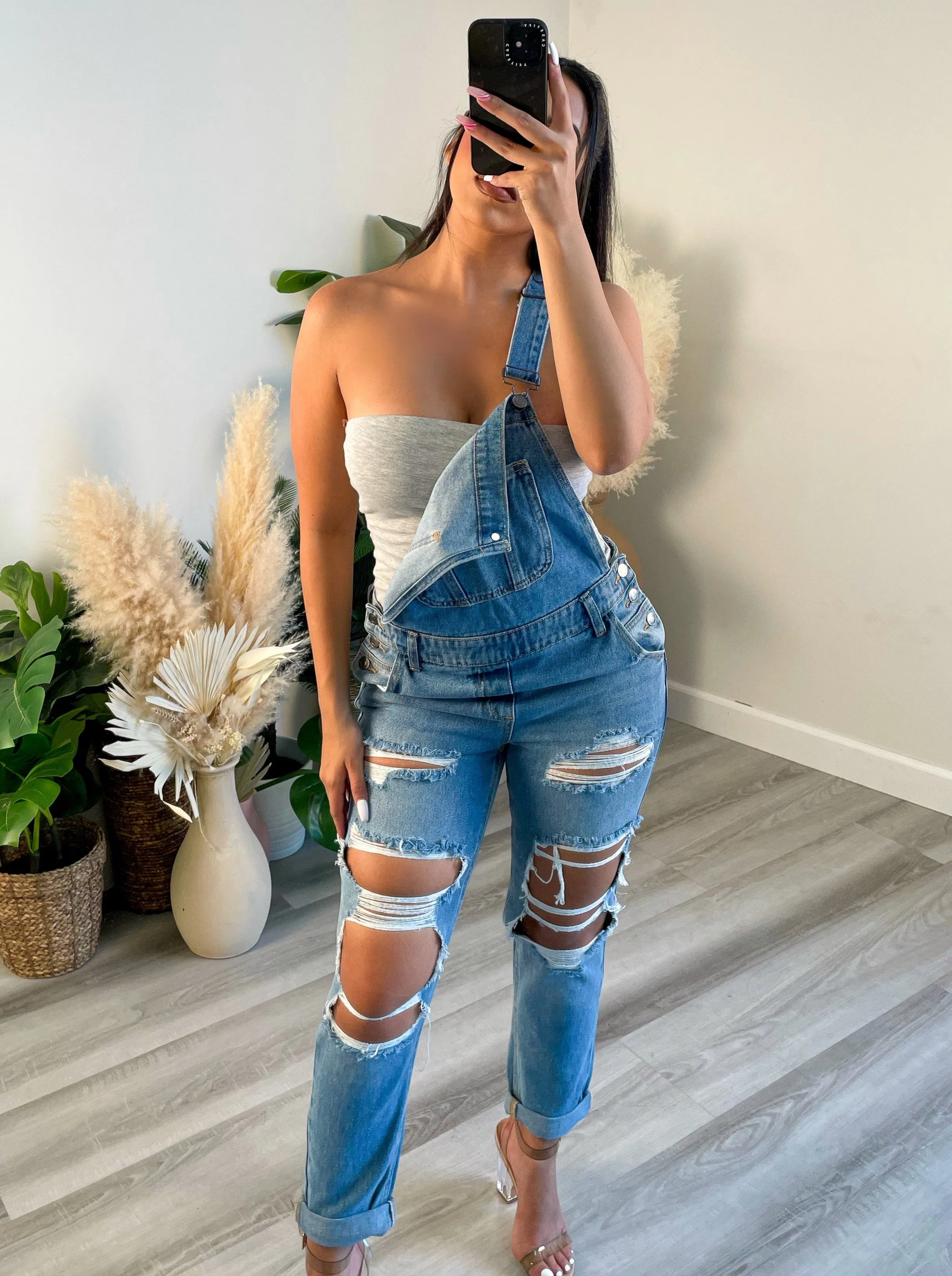 Sorella BF Overalls (Lt. Denim)