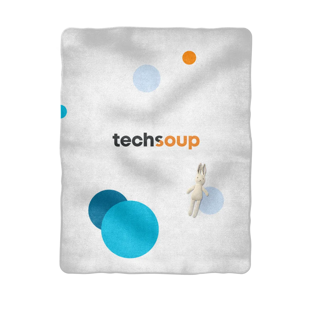TechSoup Soft Baby Blanket