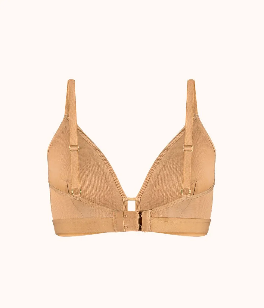 The Busty Bra: Warm Oak