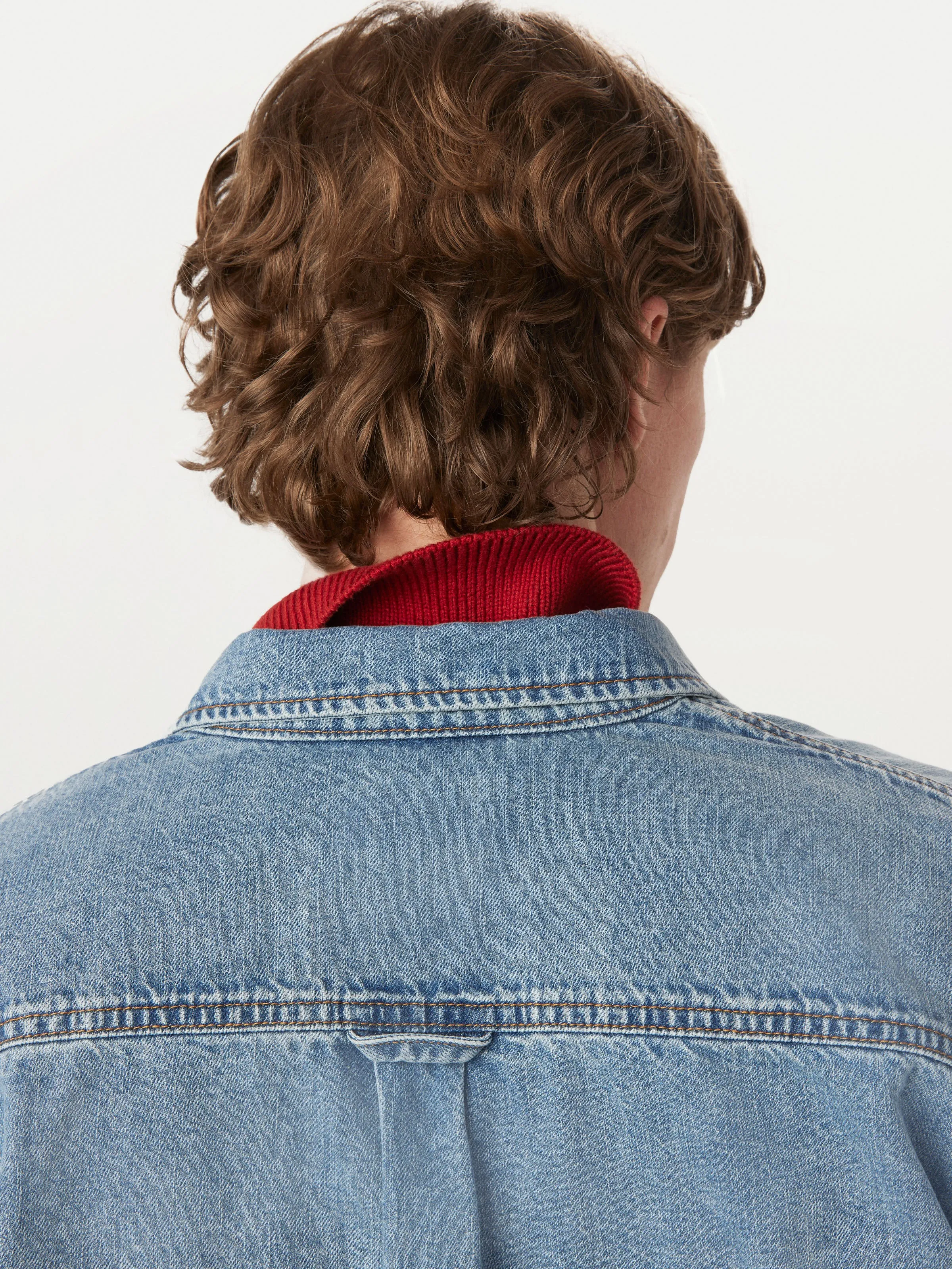 The Denim Shirt in Light Blue