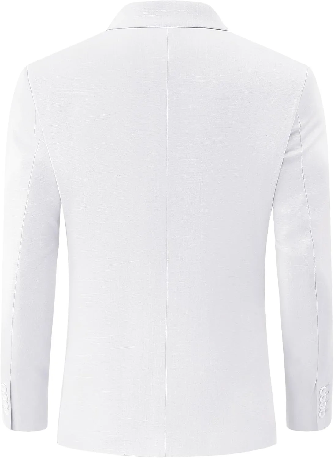 TURETRENDY Men's Linen Sport Coat Two Button Lightweight Blazer Business Casual Jacket